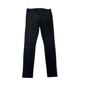 Helmut Lang Slate Wash Legging Wax Coated Stretch Mid Rise Skinny Pants Goth Lux